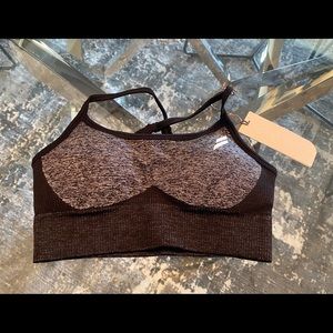 Impact Seamless Crop - Black XS